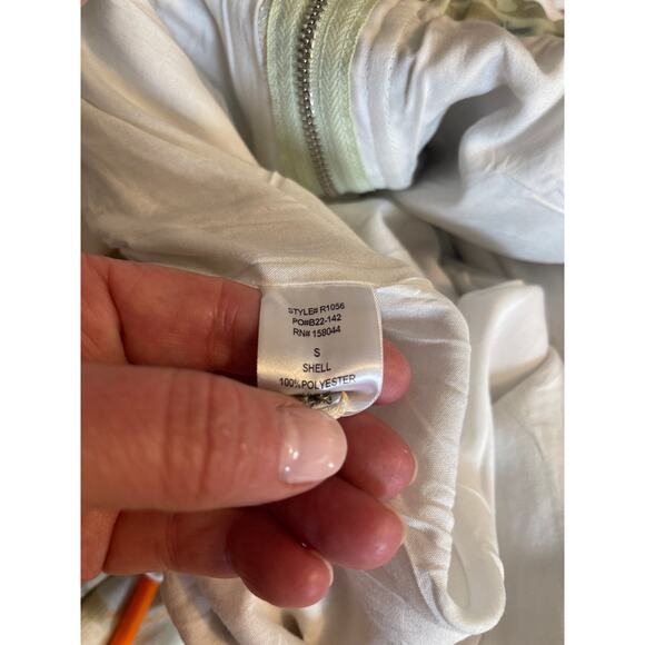 Lowerright Floral Watercolor Print Jumpsuit NWOT Women's One Piece Size Small - Picture 10 of 12